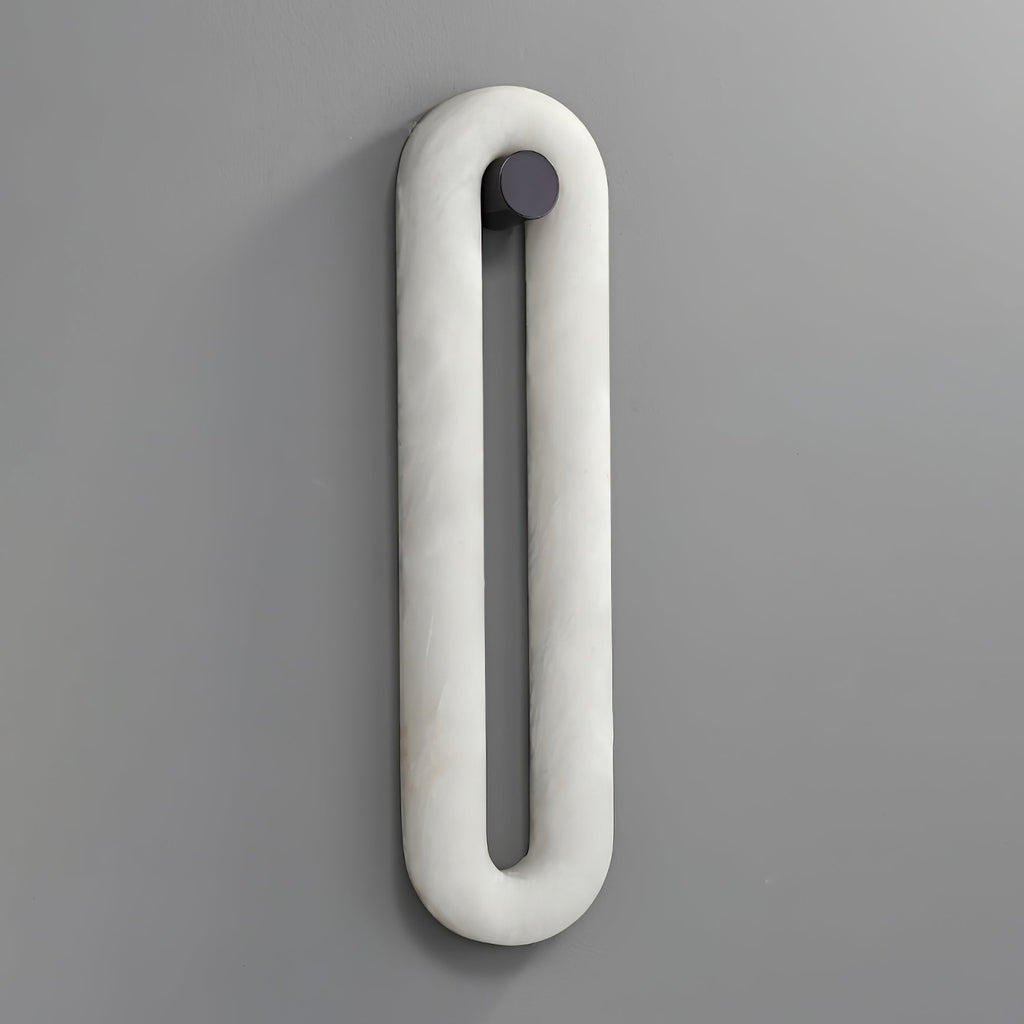 Alabaster Loop Wall Light