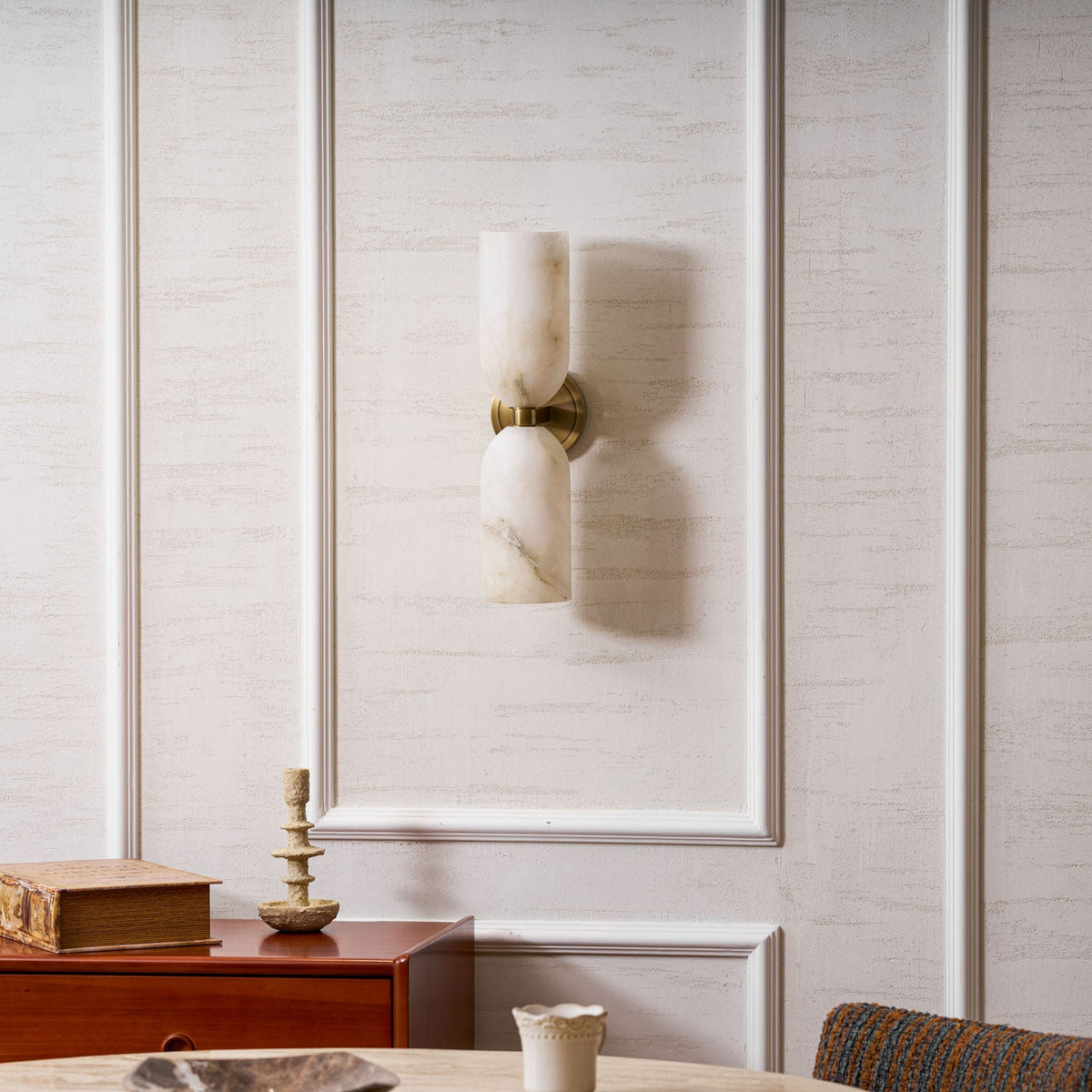 Alabaster Nexus Wall Sconce