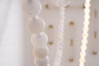 Alabaster Pearl Necklace Chandelier