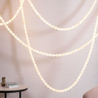 Alabaster Pearl Necklace Chandelier