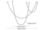 Alabaster Pearl Necklace Chandelier