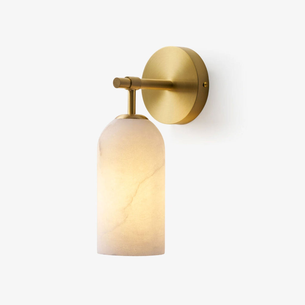 Alabaster Pillar Alabaster Wall Sconce