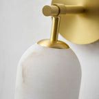 Alabaster Pillar Alabaster Wall Sconce