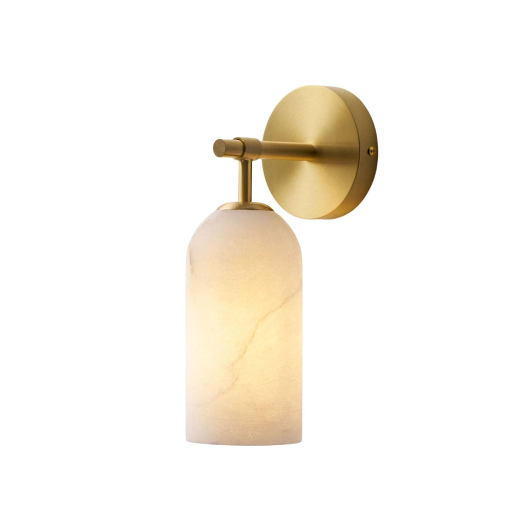 Alabaster Pillar Alabaster Wall Sconce