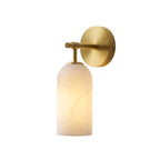 Alabaster Pillar Alabaster Wall Sconce