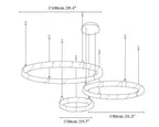 Alabaster Ring Pendant Lamp