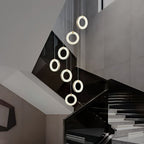 Alabaster Ring Pendant Light