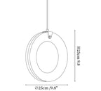Alabaster Ring Pendant Light