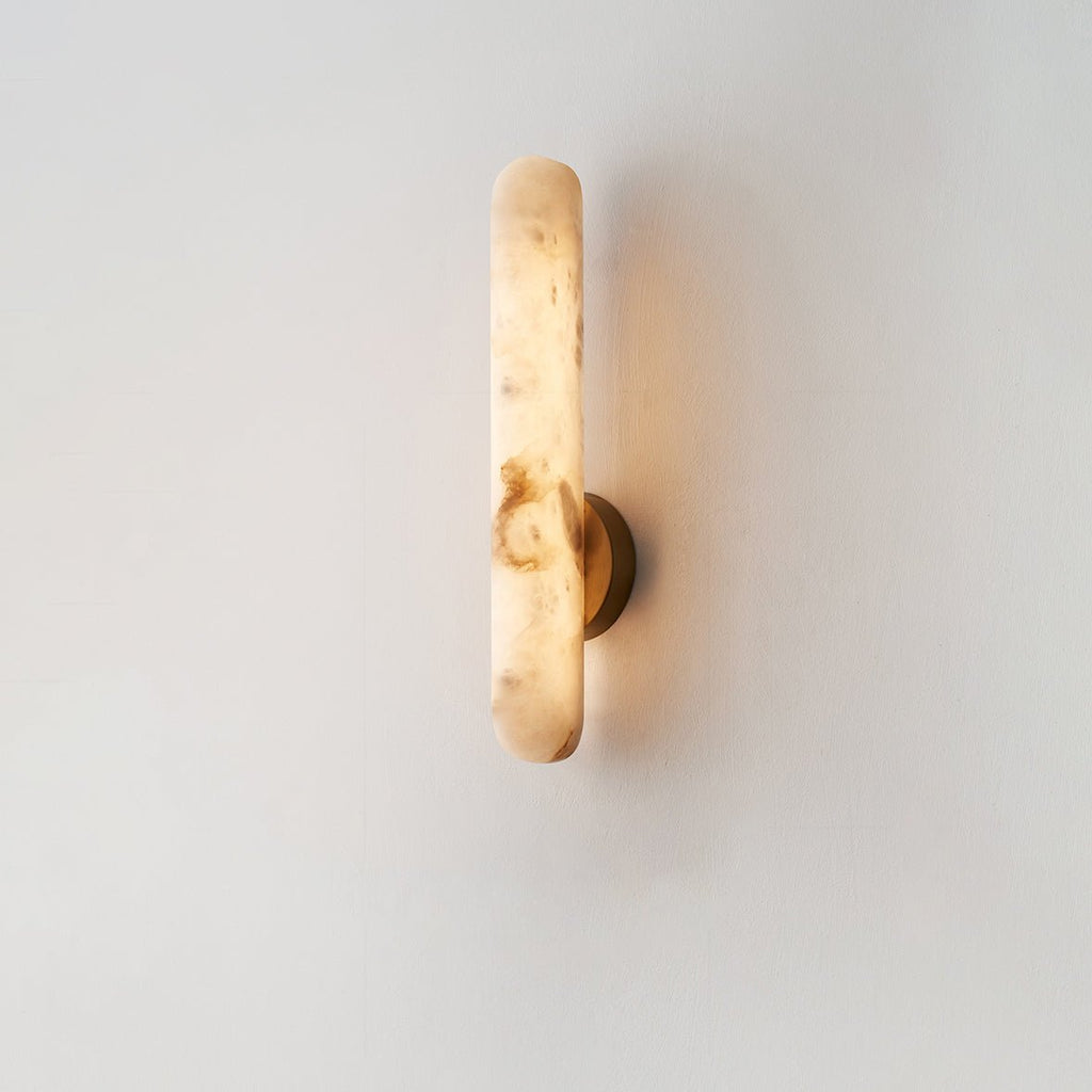 Alabaster Rod Sconce