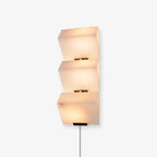 Alabaster Staircase Plug - in Wall Lamp