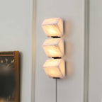 Alabaster Staircase Plug - in Wall Lamp