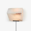 Alabaster Staircase Plug - in Wall Lamp