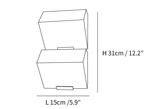 Alabaster Staircase Wall Lamp