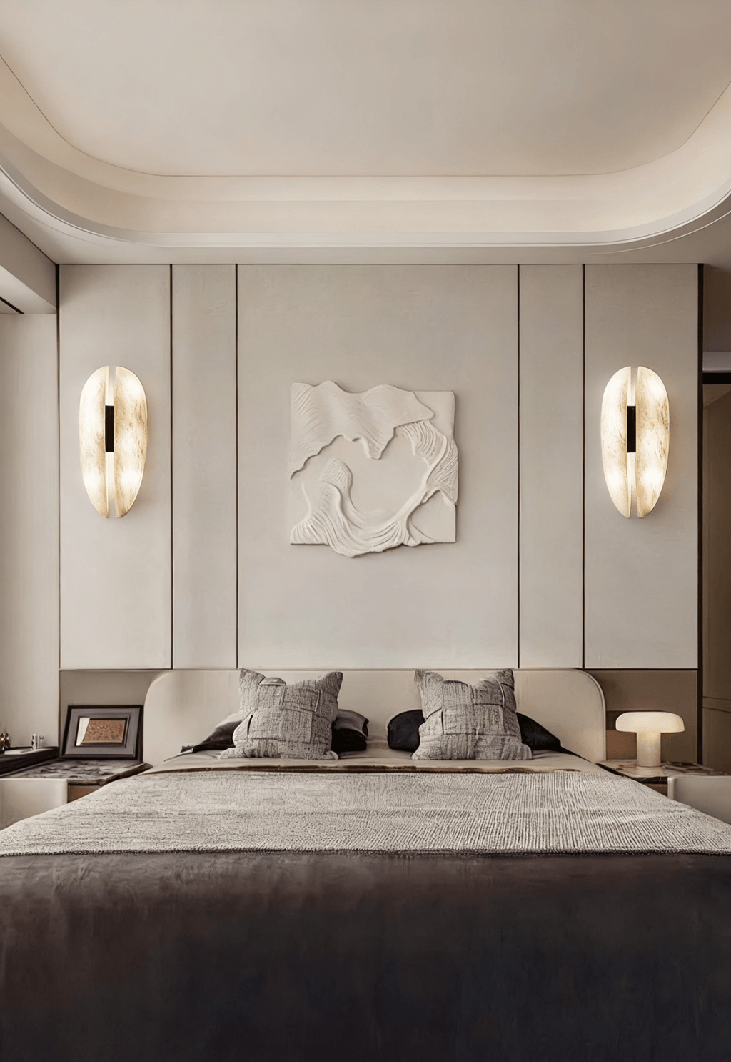 Alabaster Veil Wall Sconce