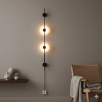 Alabaster Vertical Plug - in Wall Sconce