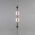 Alabaster Vertical Plug - in Wall Sconce