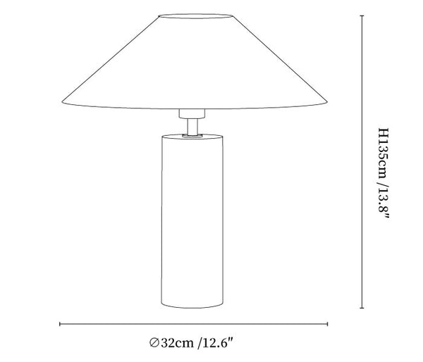 Alba Stone Table Lamp