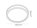 Alder Frame Ceiling Lamp