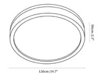 Alder Frame Ceiling Lamp