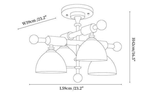 Alder Grove Ceiling Light