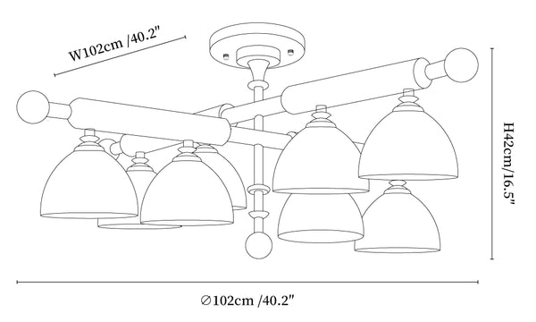 Alder Grove Ceiling Light