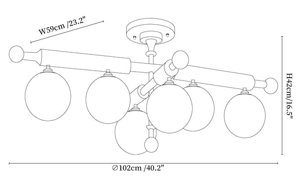 Alder Grove Ceiling Light