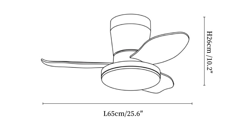 Aldren Ceiling Fan Light