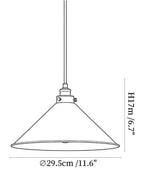 Alessia Cone Pendant Light