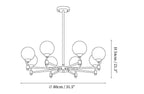 Alessio Globe Chandelier