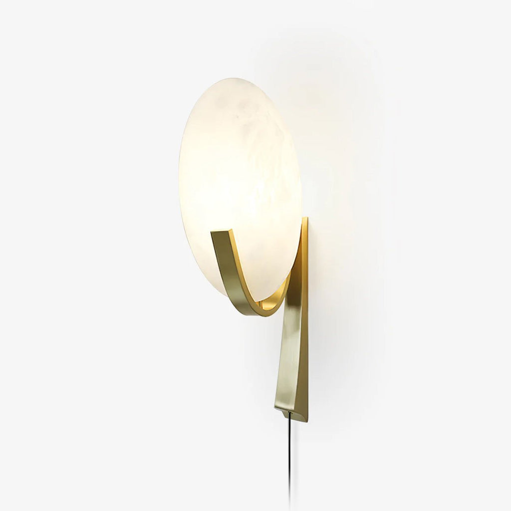 Alice Alabaster Plug - in Wall Lamp