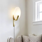 Alice Alabaster Plug - in Wall Lamp