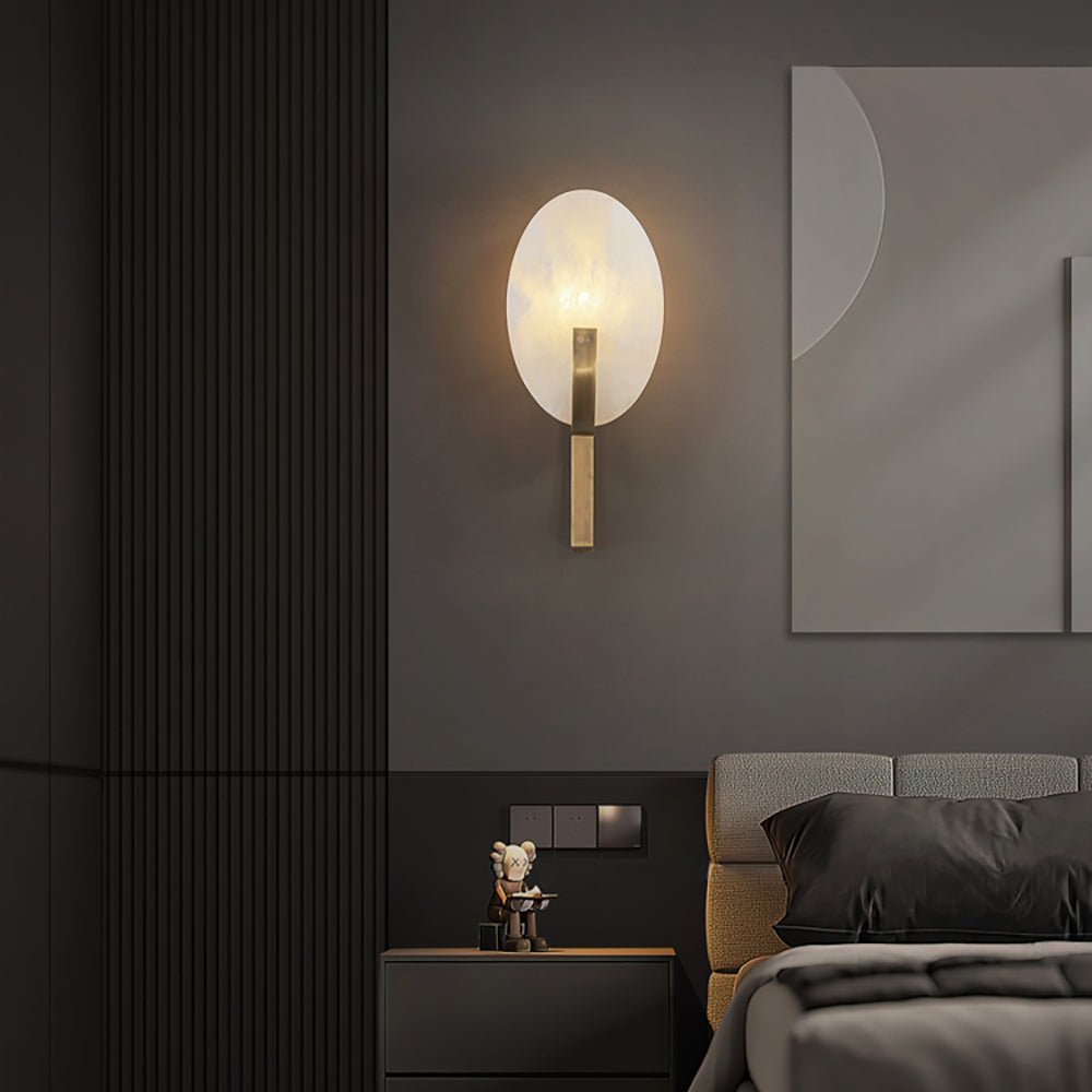 Alice Alabaster Plug - in Wall Lamp