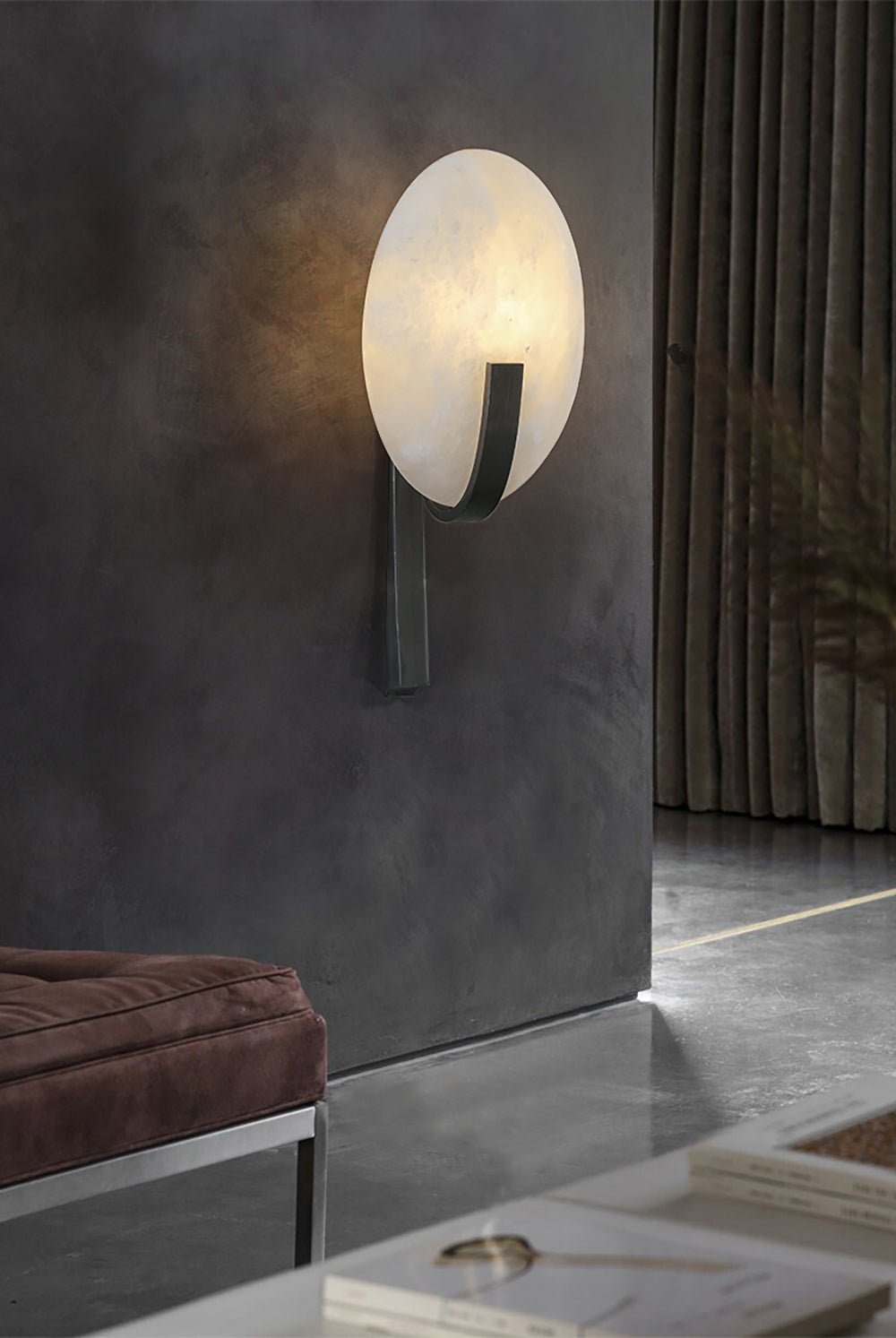 Alice Alabaster Plug - in Wall Lamp