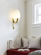 Alice Alabaster Plug - in Wall Lamp