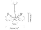 Alistair Sphere Chandelier