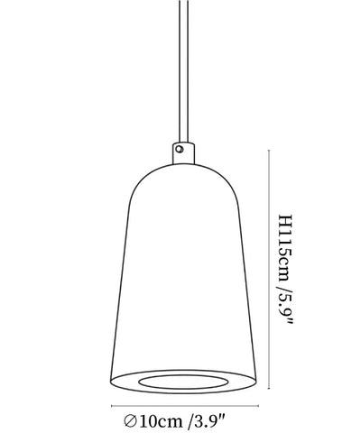 Alven Taper Pendant Lamp