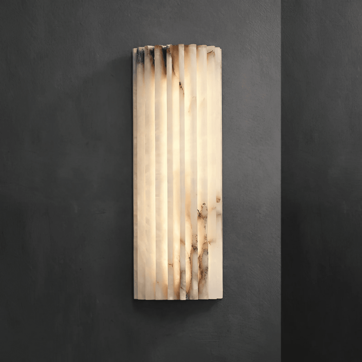 Alvia Alabaster Wall Light