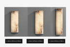 Alvia Alabaster Wall Light