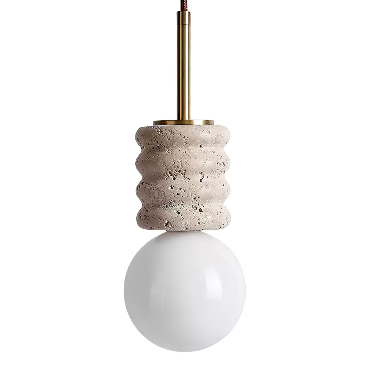 Alvia Travertine Pendant Lamp
