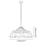Alvise Linen Pendant Light