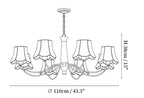 Alyssa Fabric Chandelier