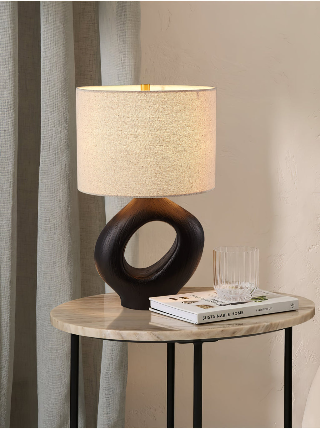 Amara Sculptural Table Lamp