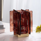 Amber Building Block Table Lamp