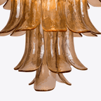 Amber Petalo Chandelier