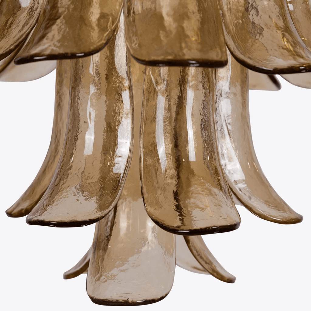 Amber Petalo Chandelier