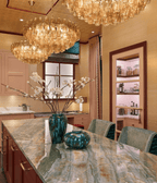 Amber Sorrento Chandelier