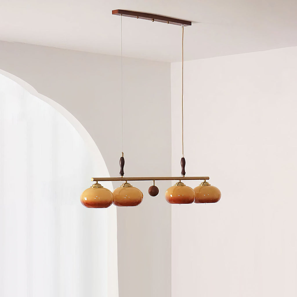 Amber Trio Pendant Lamp
