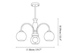 Amberly Arch Chandelier