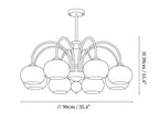 Amberly Arch Chandelier