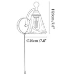 Amberveil Bloom Wall Lamp